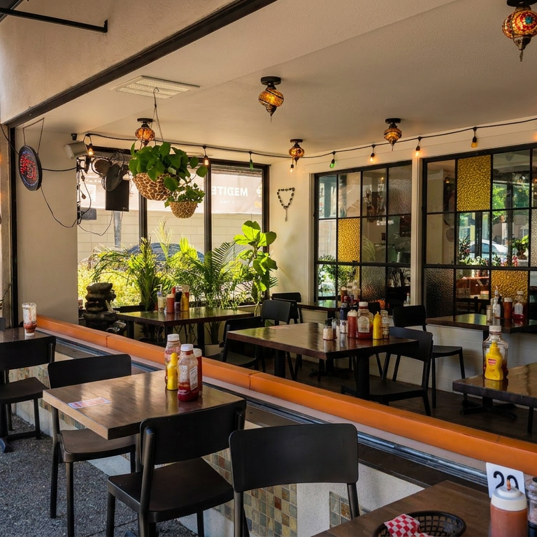 Further than the restaurant