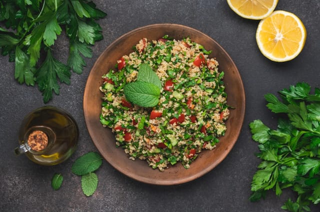 37 Tabouleh Salad.