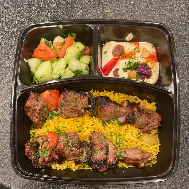 16 Filet Mignon Kebab.