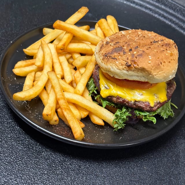 12 Cheeseburger with Fries.